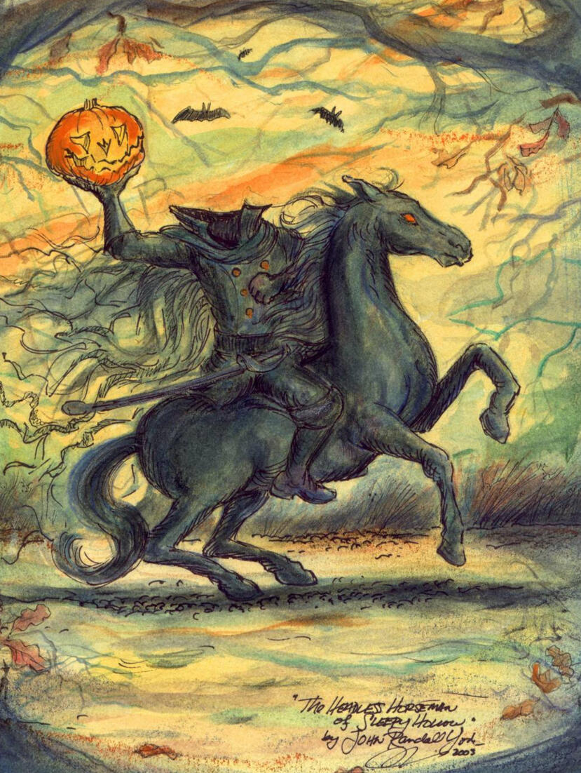 The Headless Horseman of Sleepy Hollow by John Randall York